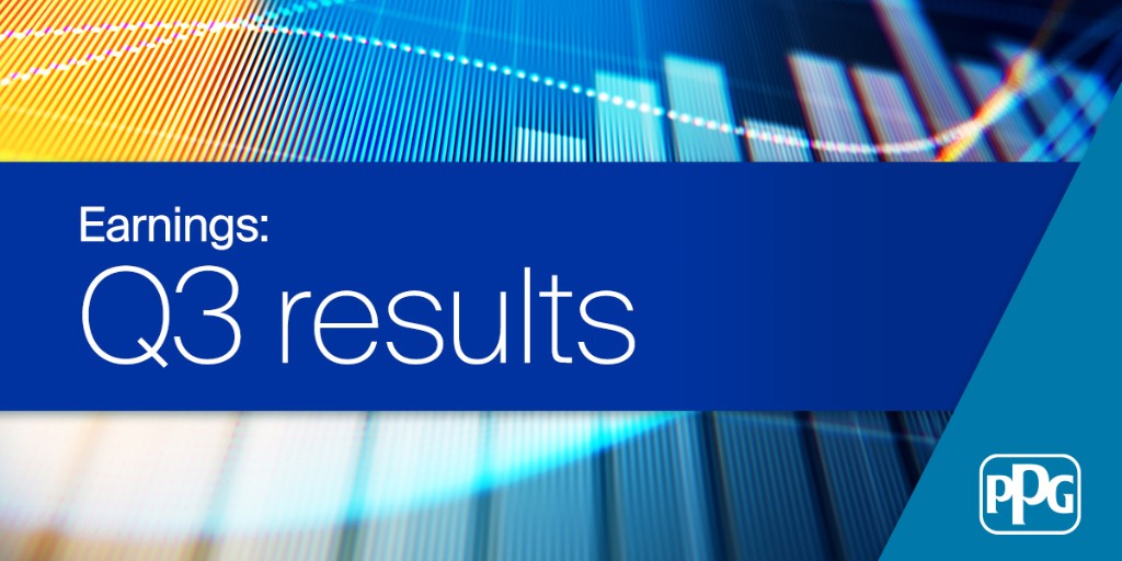 We reported third quarter financial results today and raised our full-year EPS guidance.

Highlights include record third quarter net sales of $4.6 billion. 

See the full release: bit.ly/3FnjMQ9

#earnings #financialresults $PPG