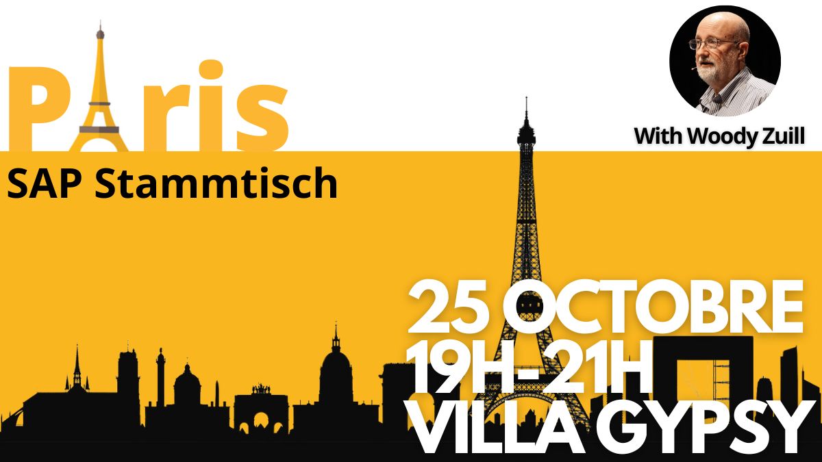 walibens's tweet image. 🌟 Get ready for an inspiring SAP gathering ! 🗣️ @woodyzuill , a true industry expert, will join us on Oct 25th for the #SAPStammtischParis to talk about Software teaming. 
Don&apos;t miss this chance and book your spot now: meetup.com/fr-FR/sap-comm… 
 #SAPCommunity #SoftwareTeaming