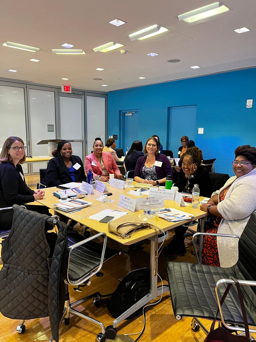 _ACHP's tweet photo. Our “Driving Action and Impact: A Maternal Health Research Forum” ended with excellent breakout discussions on strategies for future research and how to make real change in Black maternal health care. Special thanks to @PCORI for funding this important work. https://t.co/KzfdVRkkPf