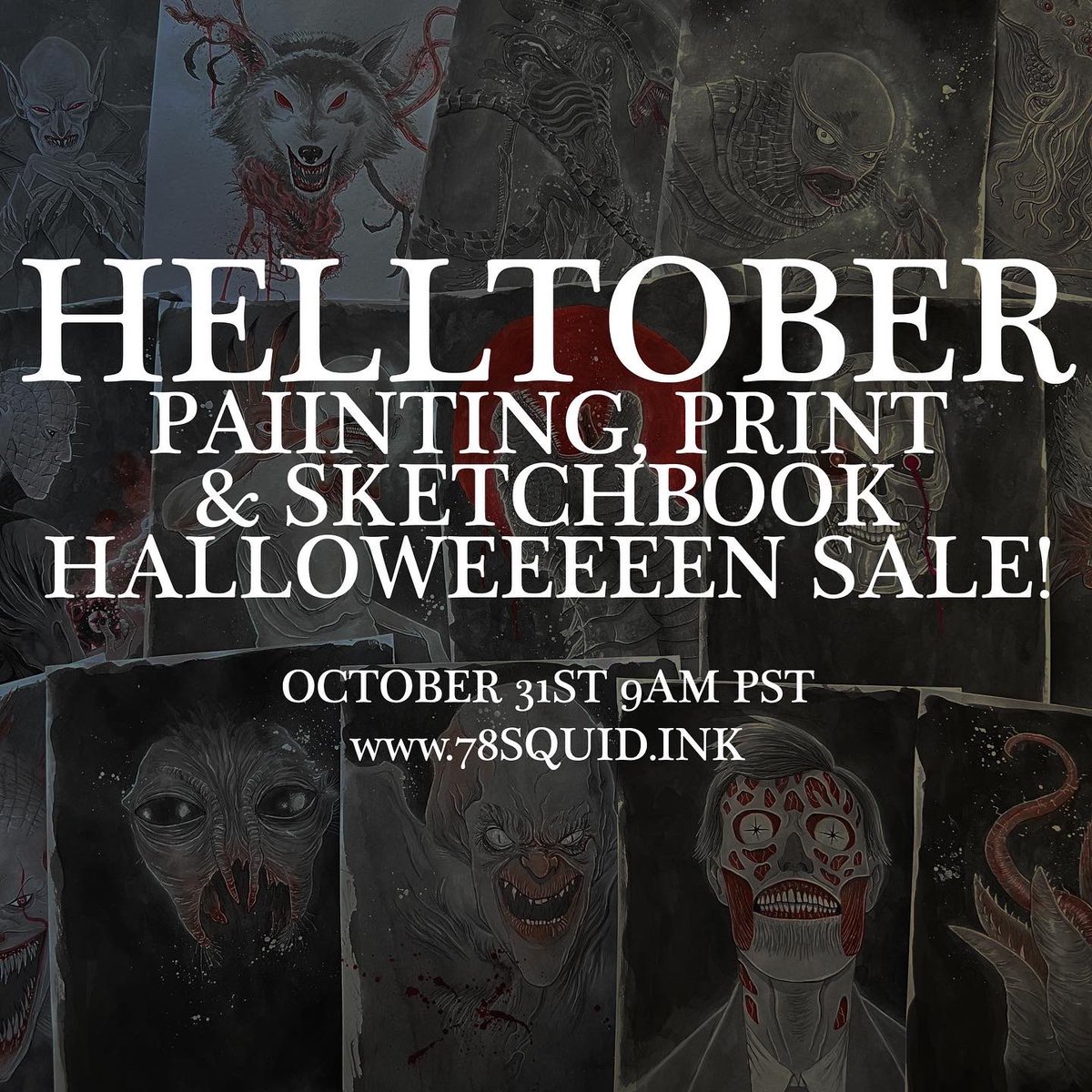 Templesmith's tweet image. Helltober day 18: Zombie

Using this one to just sum up every single zombie movie ever out there. And I count one of the great privileges of my life to be that I once hung out &amp;amp; got to know George Romero. A lovely man. This one’s for you George.

#zombie #helltober #georgeromero