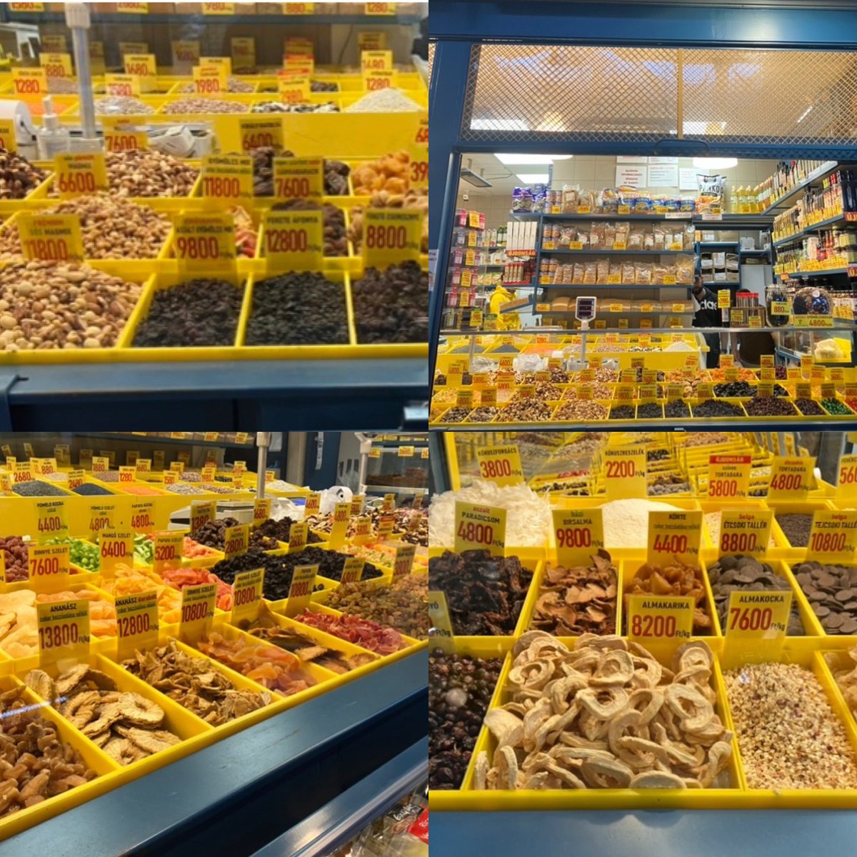 Refill_UK's tweet photo. #budapest style #bulkfoods ๐๐ญ๐บ
#greatmarkethall โฆ
Almost like the old weigh & savesโฆ but, not so self-service ๐ https://t.co/RE6A1h0u9C