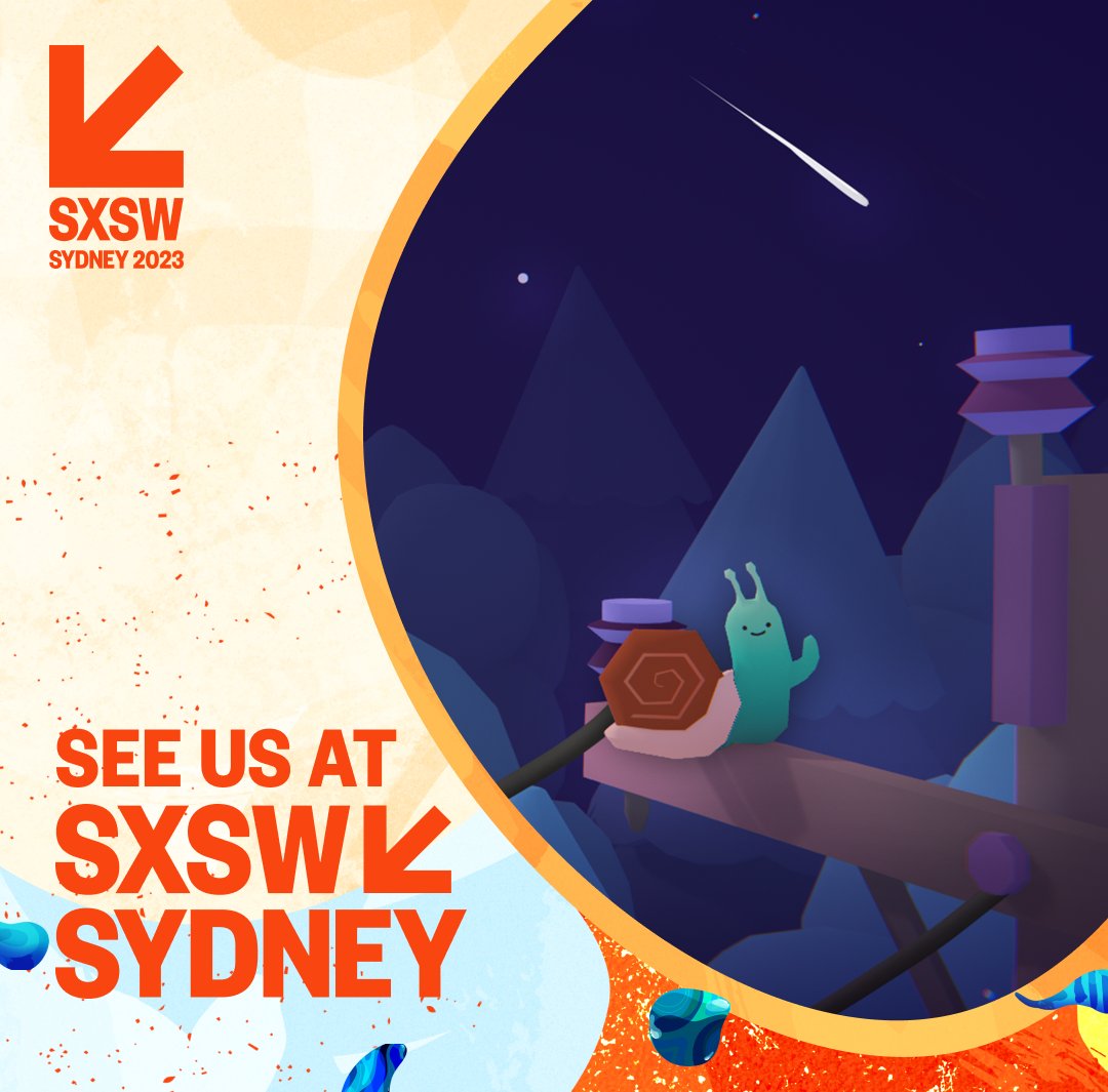Hello! NOK will be present, and hopefully not flinging furniture, at @sxswsydney ! Starting Friday

This is the perfect opportunity to play our demo and casually struggle to find socks and destroy environments. 🔎 
✨A Demo is also available on steam!✨
#gamedev #indie #cosy
