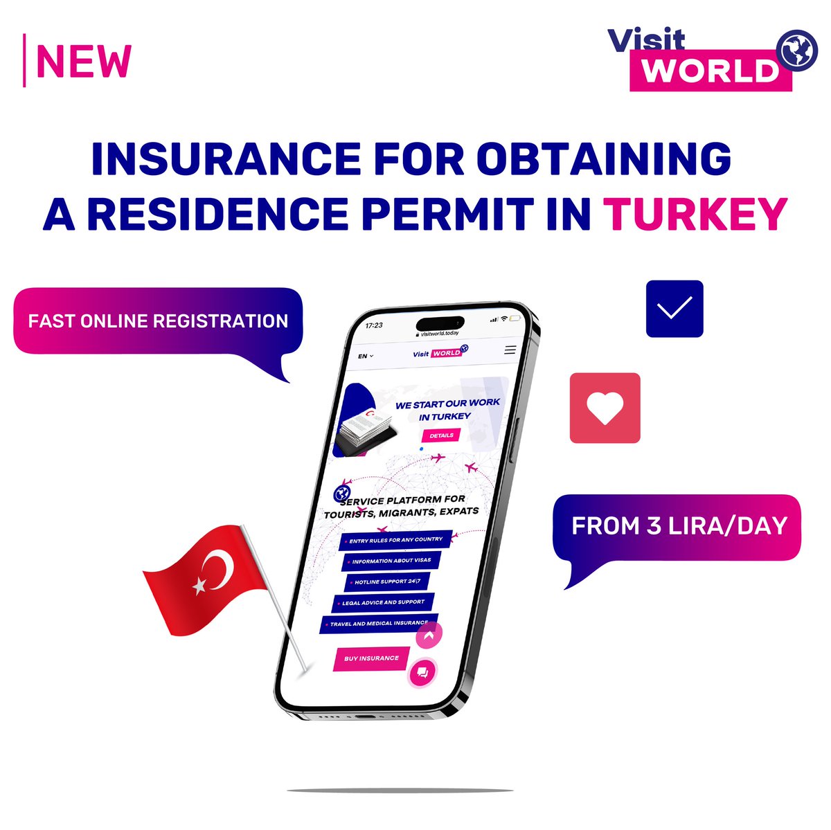 VisitWorld_'s tweet photo. Follow the link in the profile description to apply for insurance🤗 #visitworld https://t.co/rGZdVoHpon