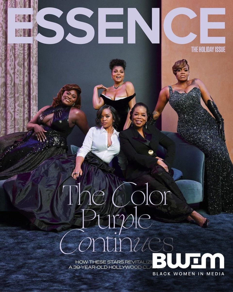 Before they grace the big screen as the cast of “The Color Purple”, they’re gracing the cover of Essence 😍😍

#bwim #bwim10 #bwim100 #blackwomeninmedia #thecolorpurple #tarajiphenson #her #fantasia #daniellebrooks #oprah