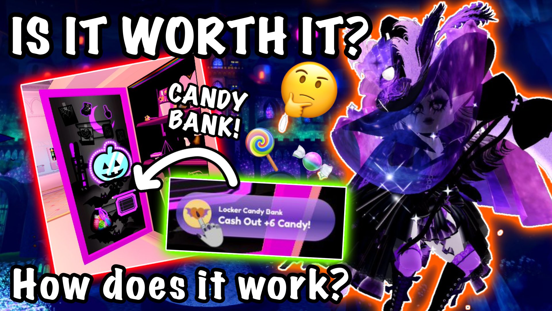 How To Get Candies In Royale High (Halloween Event 2023)