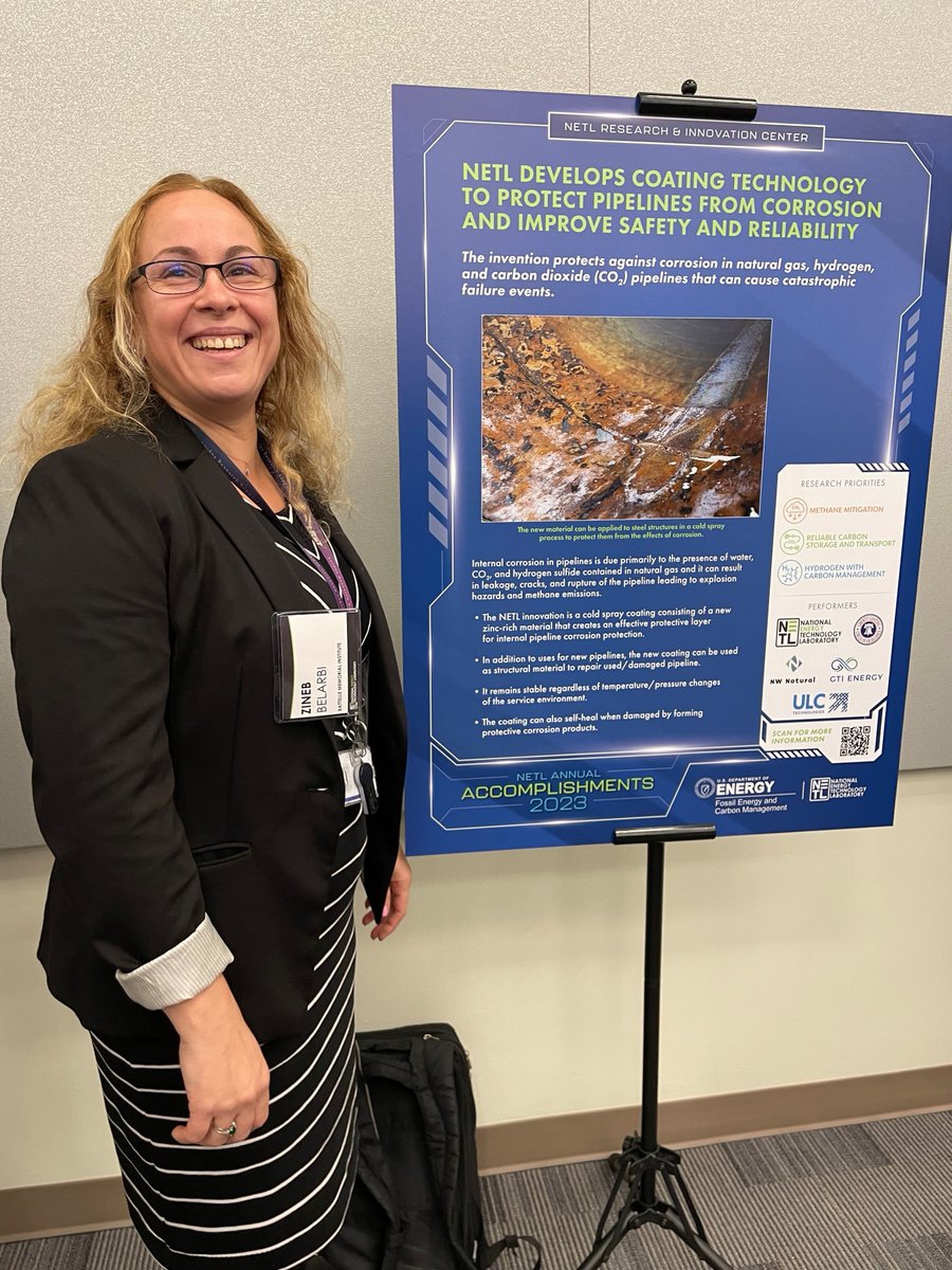 FECMgov's tweet image. 40+ research projects were on display at @NETL_DOE's FY 2023 Annual Accomplishments Session in Morgantown, WV. Here are a few of the project's presenters and researchers. #NETL #FECM