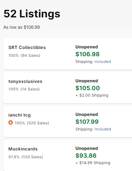 Pokemon Center Exclusive 151 Elite Trainer Box
$100 Shipped with Tracking! 

Comment to Claim RTs appreciated.