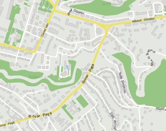 MirNoticias's tweet image. 🇦🇿🇦🇲| En los mapas de Azerbaiyán figura rebautizada una de las avenidas principales de Stepanakert, antigua capital de Artsaj, como "Enver Pasha", líder de los Jóvenes Turcos que llevaron adelante el genocidio armenio