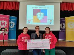 Holy Child Killiney (@hckilliney) on Twitter photo Well done to all in HCK! €8K raised for our student-chosen charities. €2K is being donated to <a href="/PietaHouse/">Pieta</a> <a href="/SimonCommunity/">Simon Communities of Ireland</a> <a href="/IrishCancerSoc/">Irish Cancer Society</a> & St. George's School Kolkata.
Reps from each charity told HCK where donations go and the difference they make.
#ActionsNotWords💛💜💙💗 Well done to all in HCK! €8K raised for our student-chosen charities. €2K is being donated to <a href="/PietaHouse/">Pieta</a> <a href="/SimonCommunity/">Simon Communities of Ireland</a> <a href="/IrishCancerSoc/">Irish Cancer Society</a> & St. George's School Kolkata.
Reps from each charity told HCK where donations go and the difference they make.
#ActionsNotWords💛💜💙💗