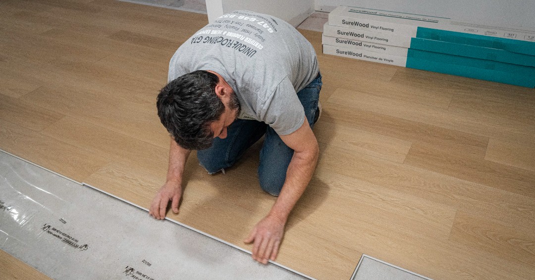 Our vinyl flooring is Holmes approved! Our luxury vinyl flooring is great for any high traffic areas, especially with child and pet friendly spaces!
•
Flooring - Luxury Vinyl - Prairie Sunset
Collection - SureWood
•
Visit our website and order free samples!