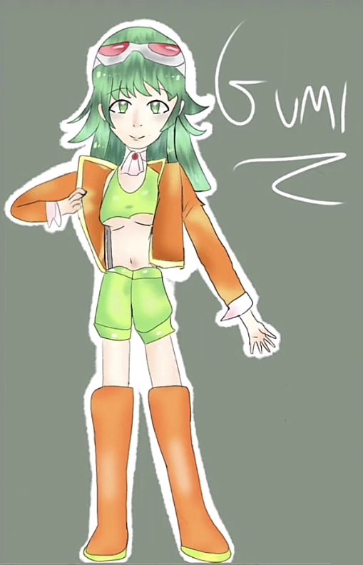 T00SHYT0SCR34M's tweet photo. Gumi (+panda hero) art for my first tweet ig will prob post my evillous art at some point 🥲#gumi #GUMIラジオ #vocaloid #VOCALOID #HatsuneMiku #miku #pandahero https://t.co/UY3qAMbhWr