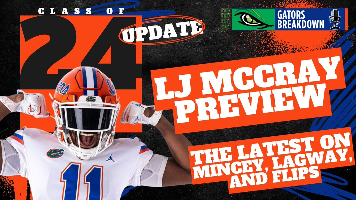 GatorDave_GB's tweet photo. CROOTIN'

Florida Gators Recruiting: Previewing LJ McCray decision and more with Corey Bender

WATCH: https://t.co/uoDecprKX0 https://t.co/0OQaF7lK9Y