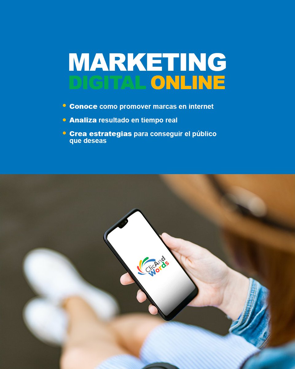 ClicAndWordForm's tweet image. Nuestros cursos de alta calidad están actualizados con las mejores estrategias y herramientas para ti.

Tenemos cursos para todos, desde principiantes hasta profesionales con años de experiencia 🧑‍💻💼

info@clicandwordsformacion.com 

#cursosvirtuales #inscripciones