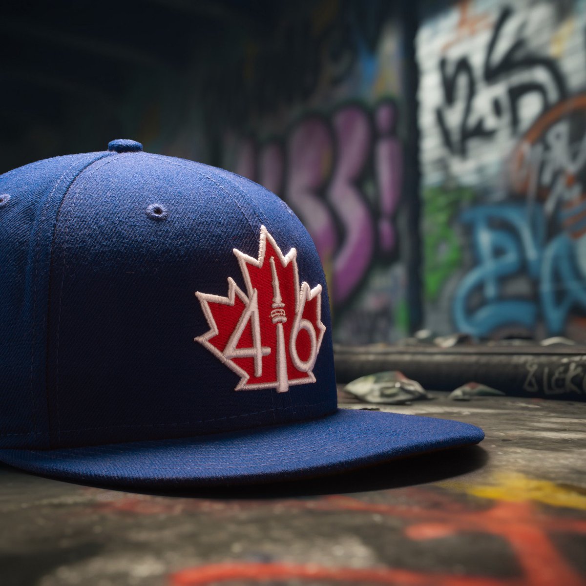 PremProdPhotos's tweet photo. Combining our 416 Baseball Cap Photo with AI-Generated Backgrounds. capes, or even distant galaxies. 

 #416Fashion #AIBackgrounds #FutureOfPhotography #TorontoHatCompany #DigitalMeetsReal #TorontoFashio#BeyondTheBackdrop https://t.co/MNFR0Q8X6M