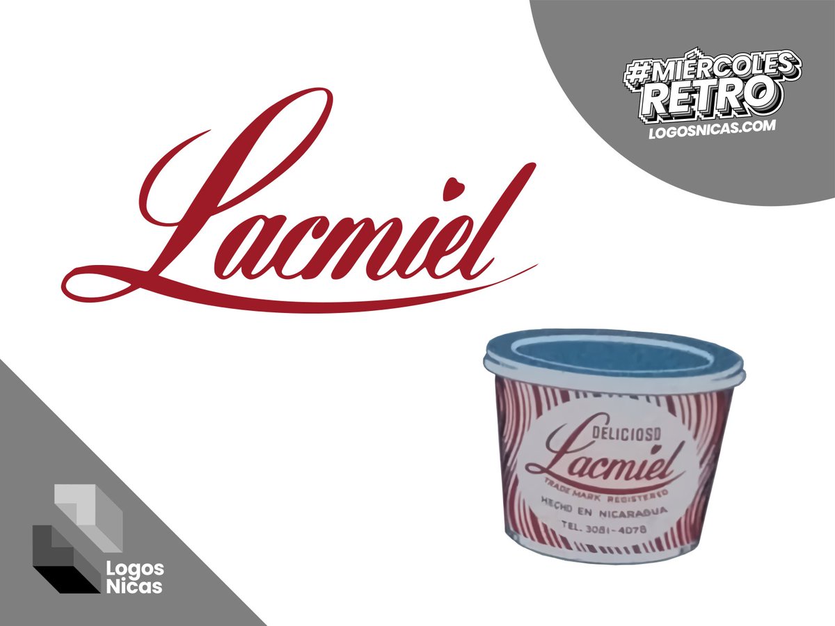 logosnicas's tweet photo. ¿Llegaste a conocer Lacmiel? ¿Algún día fuiste a su restaurante o probaste uno de sus helados? ❤️🍦 Un icono que dejó huella en la historia de la antigua Managua. 🕰️ #LogosNicas #MiércolesRetro #Lacmiel https://t.co/d5iE1zntHa