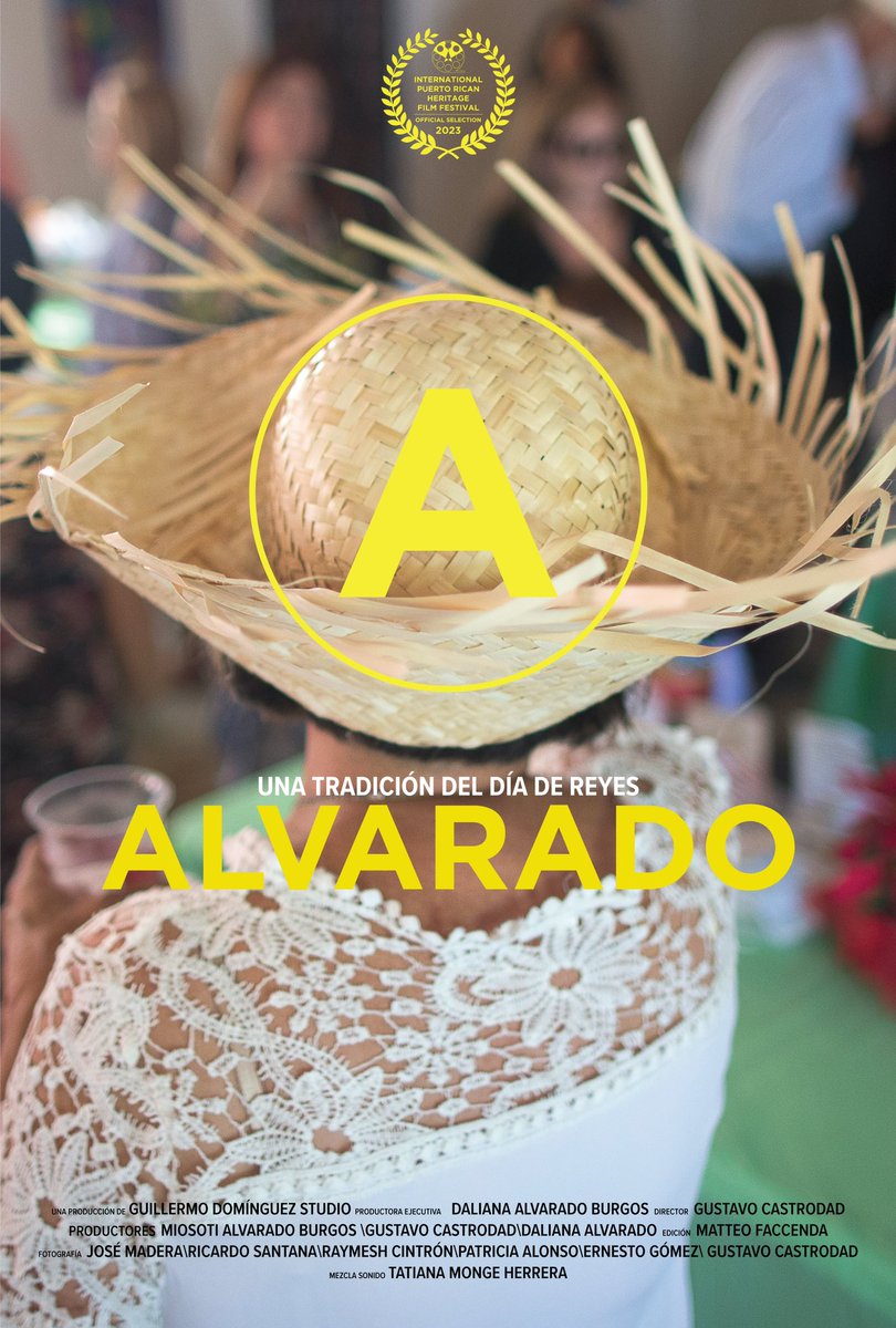 El documental Alvarado se presentará en el International Puerto Rico Heritage Film Fest 2023 en la ciudad de Nueva York. 🗽🎉 Más info. y boletos, aquí: eventcombo.com/e/block-6-69119