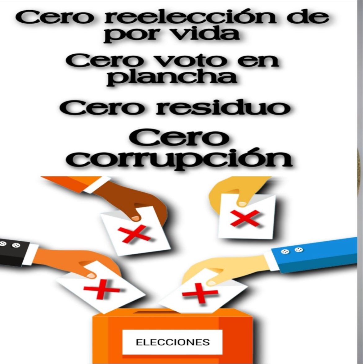 No votar por quienes ya nos hayan gobernado. Es la única manera de ver un cambio