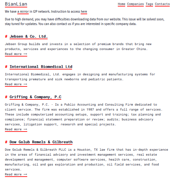 BianLian Ransomware Attack