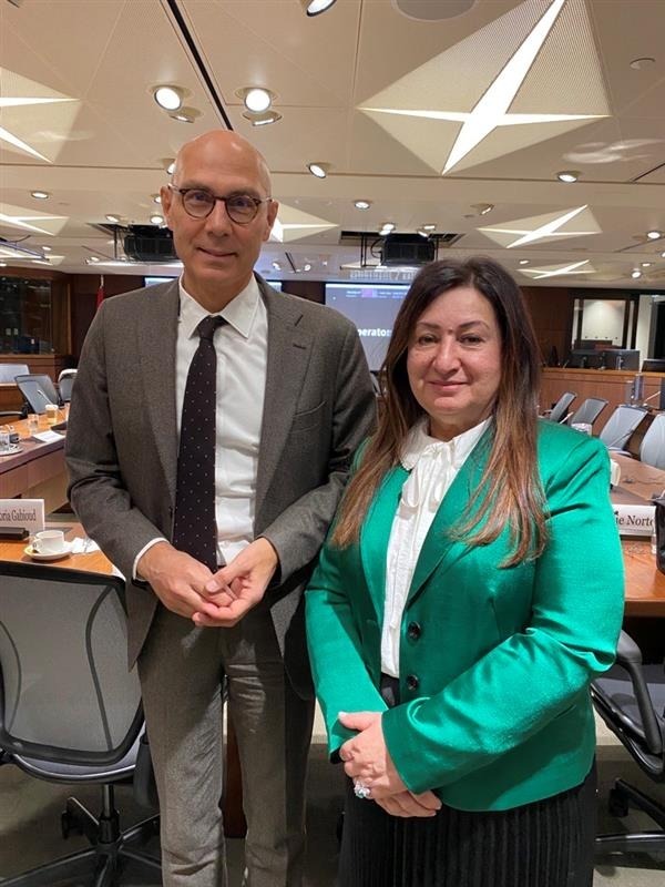 SenatorSalma's tweet photo. On Monday, members of #RIDR, #JUST, #FAAE and #SDIR met with @volker_turk. I was happy to get a chance to discuss the situation in #Afghanistan, gender-based violence in South Sudan and RIDR's #Islamophobia study. https://t.co/hgz4frNxmA