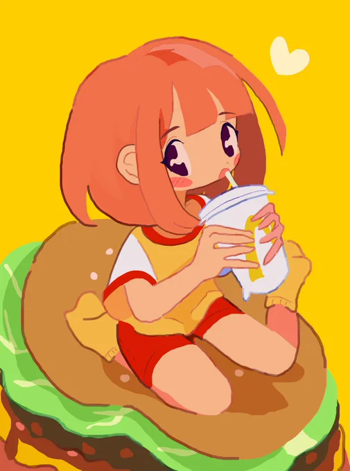 マクドナルドの女の子