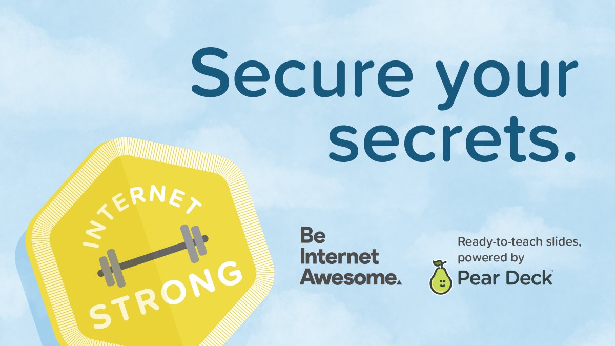 Privacy is a right, and educating our students about it is essential. 💪 Empower students to be responsible digital citizens with our #BeInternetAwesome Decks in collaboration with @GoogleForEdu. #DigCitWeek peardeck.com/content-partne…