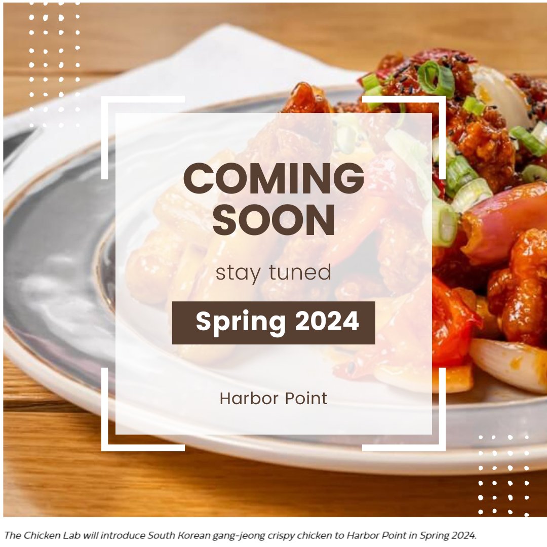 New in the Neighborhood: 
The Chicken Lab will be joining the recently opened Charm City Poke & Mochi. Baltimore mainstay Attman’s Delicatessen is currently on track to open before the end of the year, while Sartori is scheduled to open Spring 2024.
#1405Point #Harborpoint