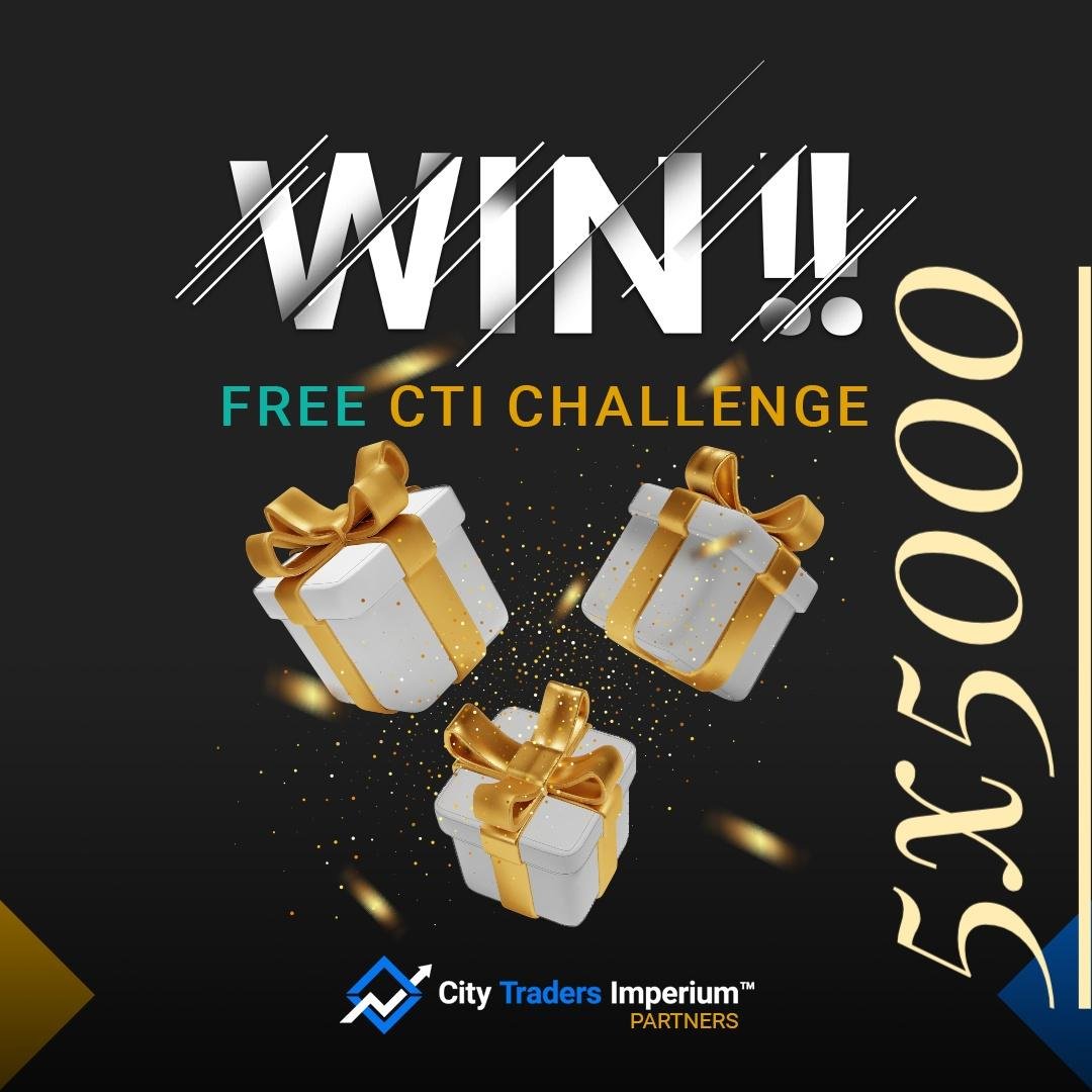 🎁 WIN 5 x $5K Challenges! 🎁

🔸 Like &amp; RT
🔸 Follow <a href="/CTI_Funding/">City Traders Imperium</a> , @Void_USD &amp; <a href="/TraderMatthews/">matthew</a>
🔸 Tag 3 traders

Winners in 7 days! ⏰