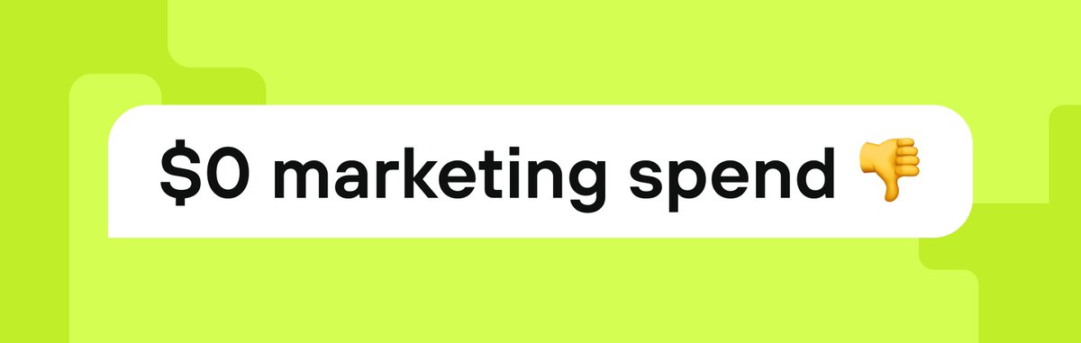 $0 marketing spend: not something to be proud of 😐

You might have come across numerous posts boasting about how a startup attracted hundreds of thousands of users by spending $0 on marketing over 3-5 years. Sounds impressive, doesn’t it?

It may sound impressive, but in my