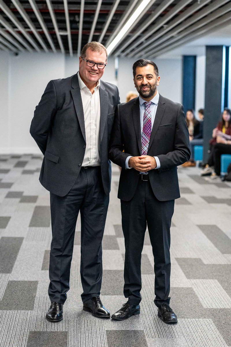 A pleasure to welcome Scottish First Minister @HumzaYousaf to @PandJLive which this week hosted the SNP’s 89th Annual Conference, attracting delegates from all corners of Scotland, as well as organisations, businesses, observers and media from across the UK and further afield.