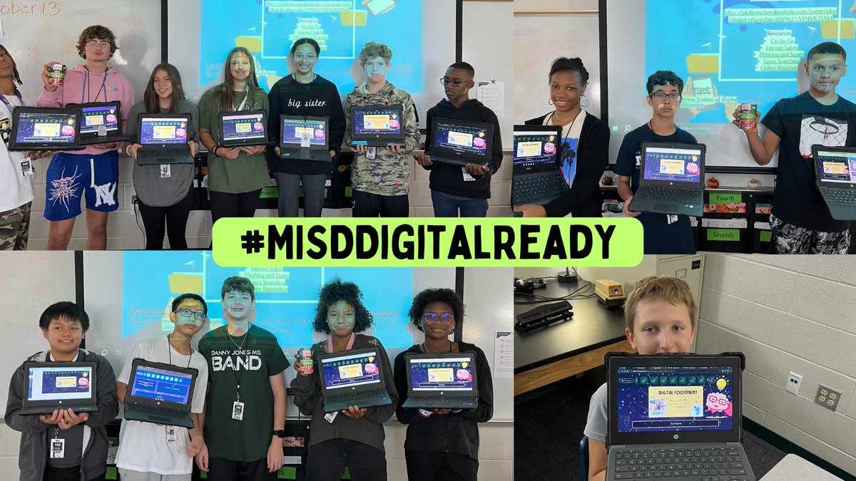 🌟 The Family &amp; Consumer Science teacher <a href="/DJBulldogs/">Danny Jones MS</a> led her students through a digital citizenship breakout inspired by our #MISDDigitalReady Canvas course! 📚💻 
#DigitalLearning #BreakoutFun #WeAreMISD
<a href="/MansfieldISD/">Mansfield ISD</a>