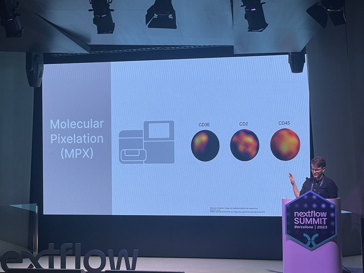 ambarrio's tweet photo. How it went? @PixelgenTech
#MPX #MolecularPixelation #Pixelator #nf_core #nextflow #NextflowSummit2023 https://t.co/M3gwq9GdO1
