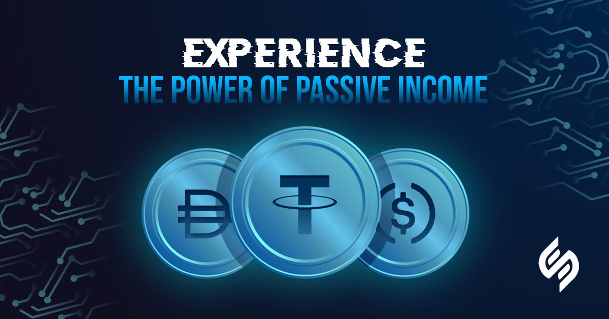 SmarTradeFi's tweet photo. Smartrade offers you the power to gain passive income every day.
And the good thing?
You need to do almost nothing to earn it!
Just stake USDT or USDC or DAI and see the results yourself!

Head to our website to start #Staking
https://t.co/n5UPCBUKsp

#crypto #trading #blockchain https://t.co/CzbDykiye1
