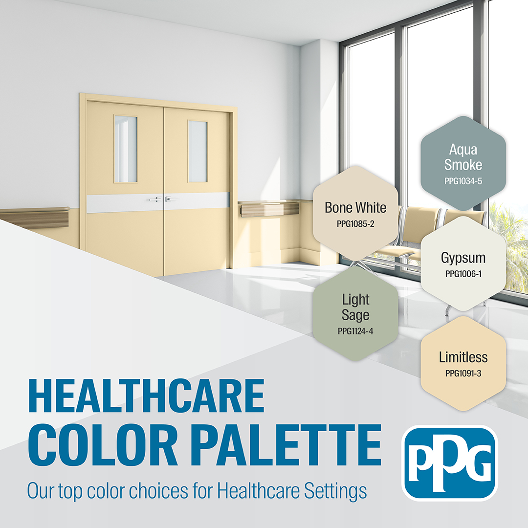 Color is essential in developing a tranquil, rejuvenating healthcare environment. Biophilic hues bring the benefits of spending time in nature and contribute to a healing space where patients can feel safe and comfortable. Let our palette inspire your next healthcare project.