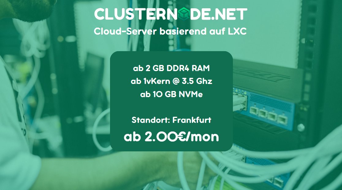 Clusternode.net tweet media