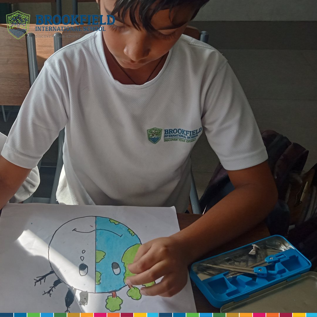 🎨🌟✨ Celebrating Creativity: Rangoli and Poster-Making Day at Brookfield International School! 🖌️🌼📅
#CreativeExpression #RangoliAndPosterMaking #ArtisticExploration #CommunityCelebration #BrookfieldInternationalSchool 🎨🌠👩‍🎨