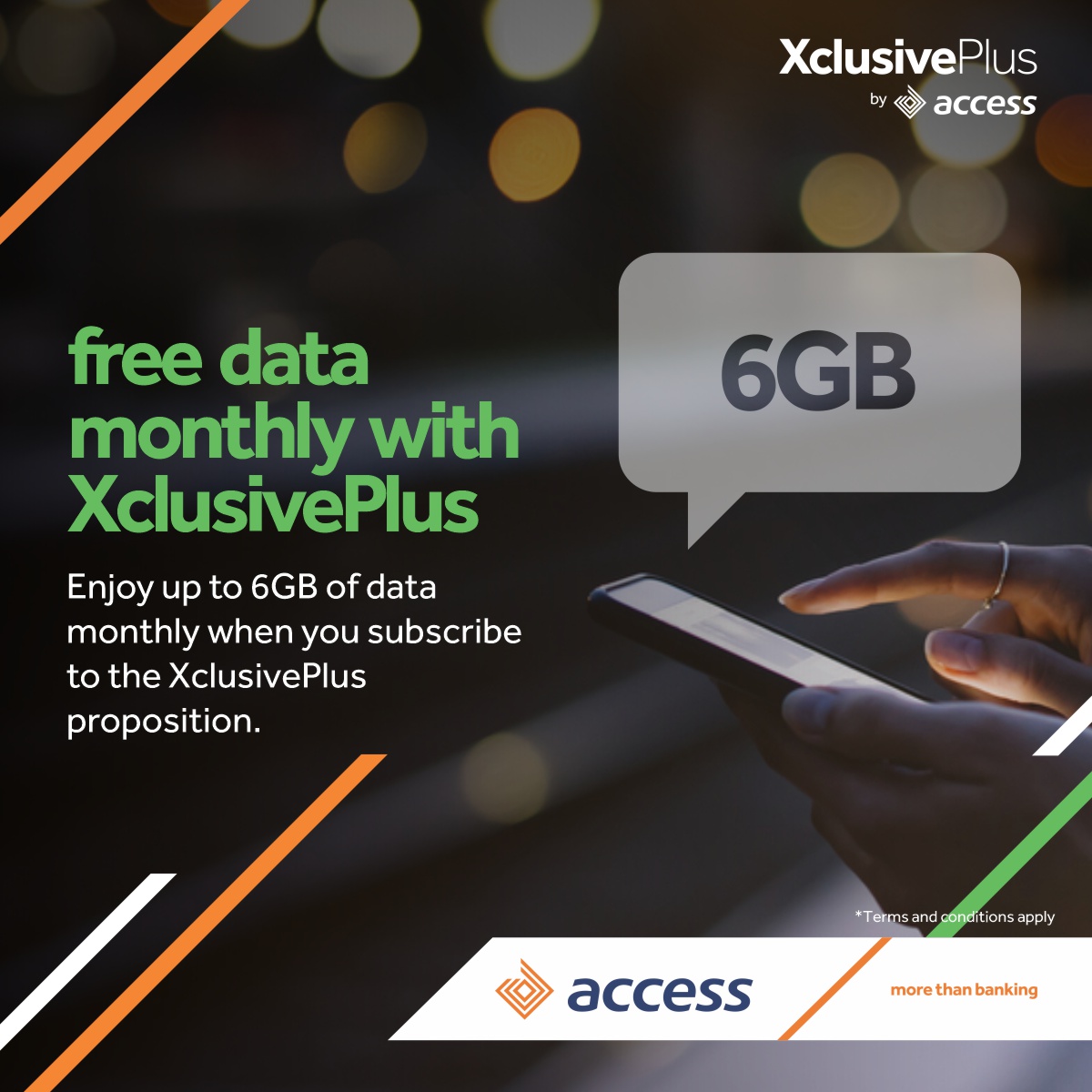 BusinessDayNg's tweet photo. Sponsored: Enjoy up to 6GB of data monthly when you subscribe to the XclusivePlus proposition.
@myaccessbank
Visit the link below to subscribe.
https://t.co/FImDiVfYHi
#xclusiveplus #accessbank #movie #cinema #entertainment https://t.co/mO4n0VVQOT