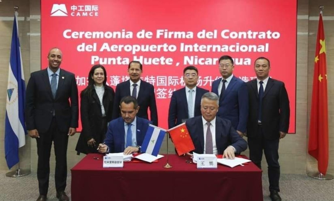 #18Octubre
Nicaragua avanza Punta Huete se convertirá en el nuevo aeropuerto internacional de Nicaragua brindara todas las condiciones que se requieren para un aeropuerto 4F  podría remplazar al Augusto C. Sandino en Managua. 
#FSLNOctubreVictorioso 
#FSLNVencimosVenceremos