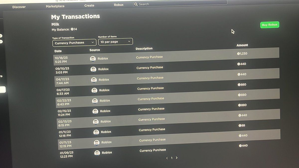 MilkRoblox_'s tweet photo. Does anyone know why my robux hasn’t been automatically loaded to my account after purchase? I checked my transactions and my bank my moneys definitely been taken?  #roblox #robux https://t.co/PNuDyupgDW