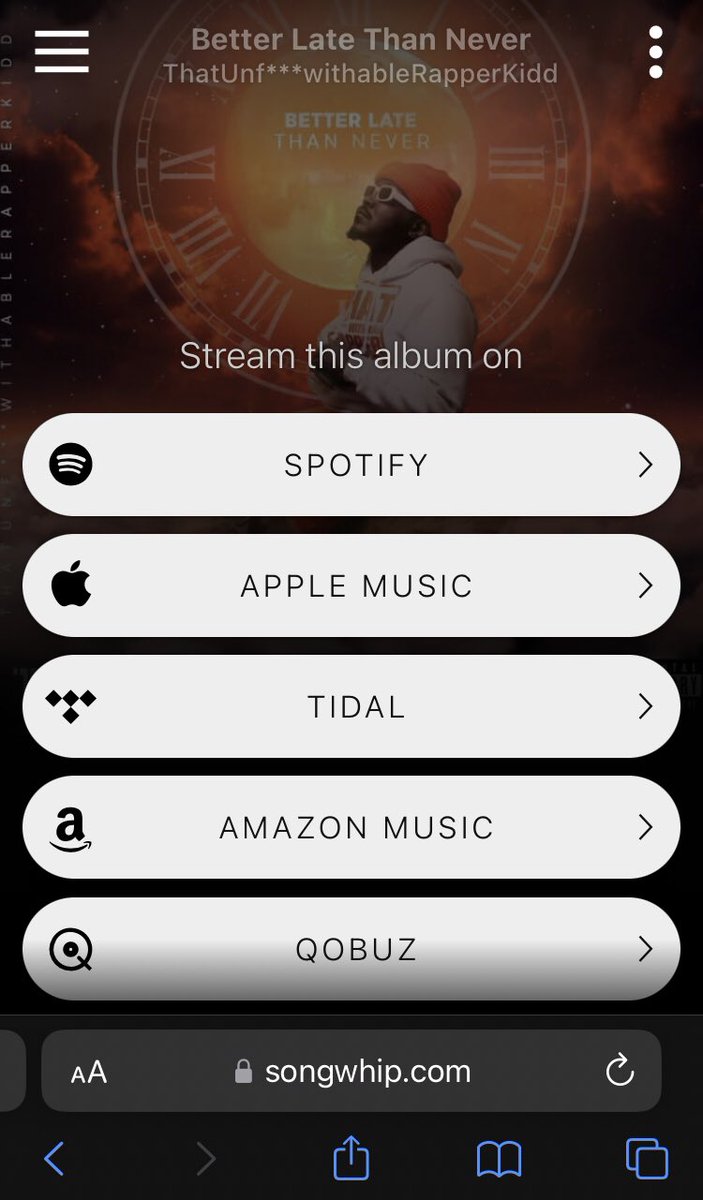 ThatRapperKidd's tweet image. #NP “On My Own” (feat. @Trybs) [Prod. By @AfroCheddy]

#BetterLateThanNever the album is OUT NOW on all DSPs
🔗: songwhip.com/thatunfwithabl…

#199XMusicGroup
#BLTN