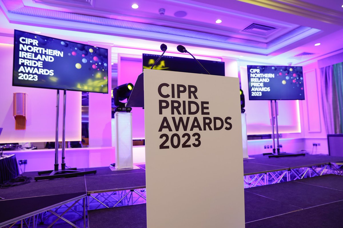 Congratulations to the winners of last Friday's CIPR PRide Awards at @MerchantHotel! We had a fantastic time celebrating the best of public relations and communications in Northern Ireland. See the full list of winners and photos here 📸 cipr.co.uk/CIPR/Awards/Pr… #PRideNI23