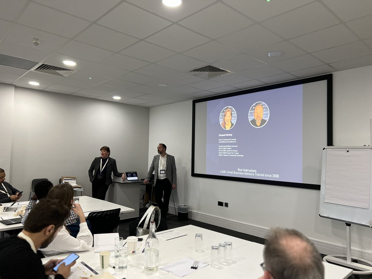 EUBIC's tweet photo. We are softly opening the #Techcamp23 co-organised by #EUBIC @CovUni_Business with @GrowthWheel &amp; the "Business Advisor Certificate - Foundations Level" session

🥇of the6️⃣workshop modules "Client Engagement" has just been🔓 to our participants 

ℹ️https://t.co/RfAr4iGsGM https://t.co/6PJtUYmBL6