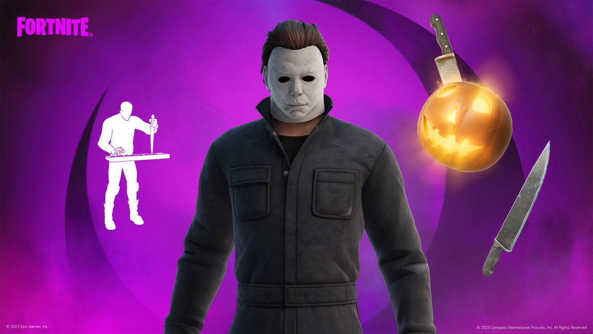 g_pereira47's tweet image. Boa tarde, gente! 😁

Finalmente saíram as datas de lançamento das novas skins desse Halloween! 
Segue os dias:

- Jack Skellinton: 23 de Outubro às 21 horas.

- Michael Myers: 24 de Outubro às 21 horas.

E aí, vão comprar? 🔪💀

#Fortnite #goNOT