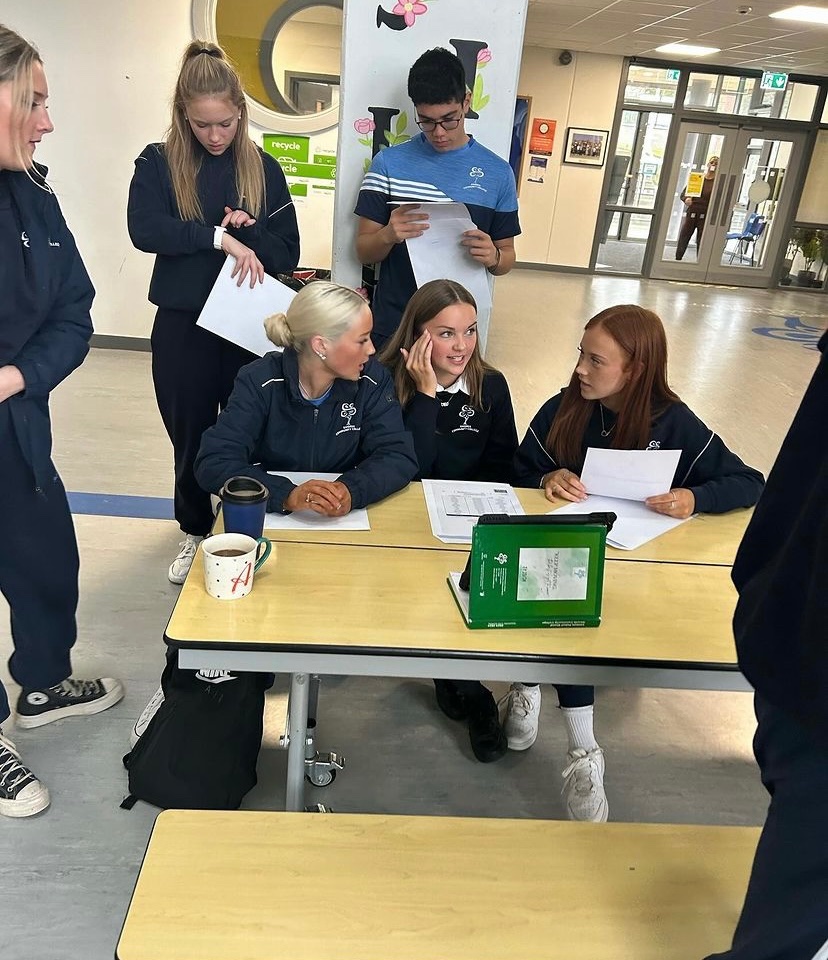 swords_cc's tweet photo. Massive congratulations to our amazing TYs and 5th years who received their Junior Cycle results today. We are all so so proud of you. 💫🎉 #teamddletb #excellenceineducation #Proud https://t.co/MPNChbLB2N