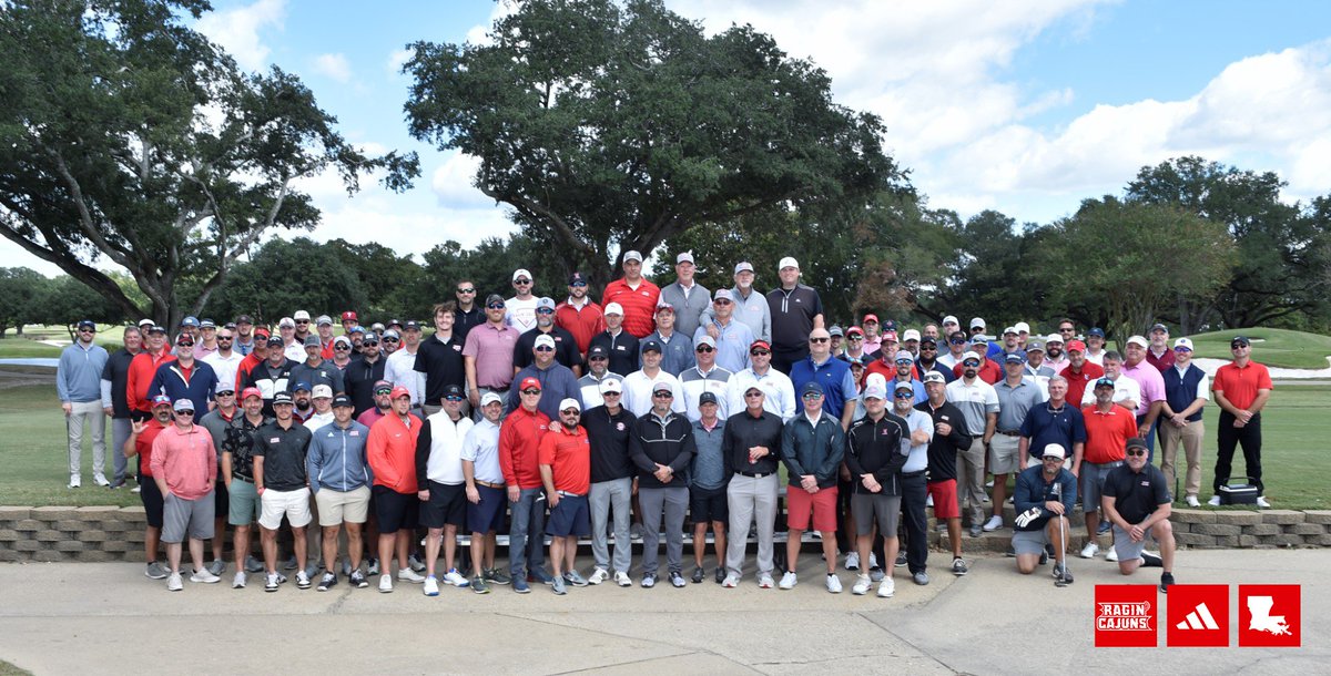 Louisiana Ragin’ Cajuns® Baseball (@ragincajunsbsb) on Twitter photo Thank you to all of our participants, sponsors and everyone involved in helping us put together another successful Golf Tournament supporting Ragin' Cajuns Baseball.
We look forward to seeing you at #TheTigue
📸 <a href="/buffymassey337/">Buffy Massey</a>
📍 <a href="/OakbourneCC/">Oakbourne Country Club</a>
#GeauxCajuns Thank you to all of our participants, sponsors and everyone involved in helping us put together another successful Golf Tournament supporting Ragin' Cajuns Baseball.
We look forward to seeing you at #TheTigue
📸 <a href="/buffymassey337/">Buffy Massey</a>
📍 <a href="/OakbourneCC/">Oakbourne Country Club</a>
#GeauxCajuns