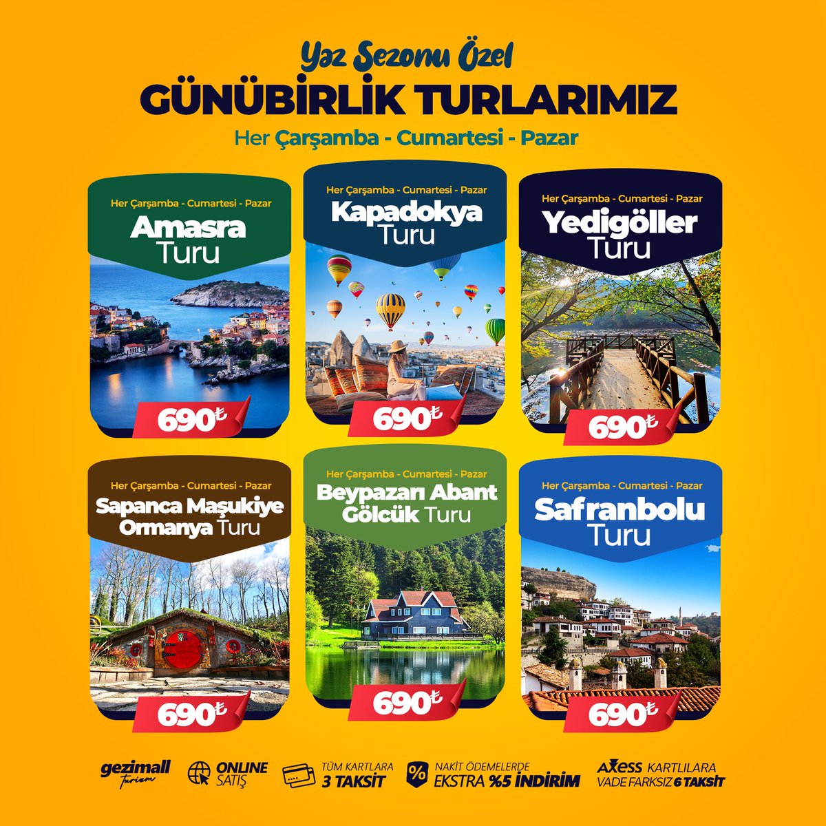 ankaratakvimiet's tweet photo. ▫️Her Çarşamba,Cumartesi ve Pazar  Günübirlik Turlar 
▪️Sadece 690 ₺ 

https://t.co/SrxCD56ngH
#ankara #seyahat #kapadokya #amasra #sapanca #yedigöller https://t.co/QvhDDpf3j2