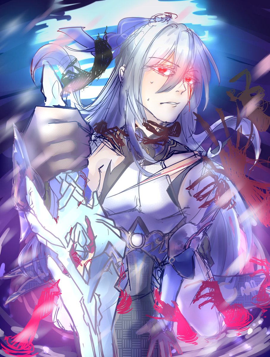 Finally finished!! #Jingliu #镜流 #HonkaiStarRail #honkaistarrailfanart #digitalart #illustration #artmoots #星穹铁道