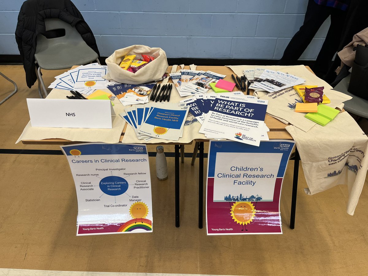 Children'sCRF Barts (@ccrfbartshealth) on Twitter photo Thank you <a href="/cumberlandcst/">Cumberland Community School</a> for having us at your Careers Fair! We had a wonderful time talking to students about the various careers in #research! #bepartofresearch Thank you <a href="/cumberlandcst/">Cumberland Community School</a> for having us at your Careers Fair! We had a wonderful time talking to students about the various careers in #research! #bepartofresearch