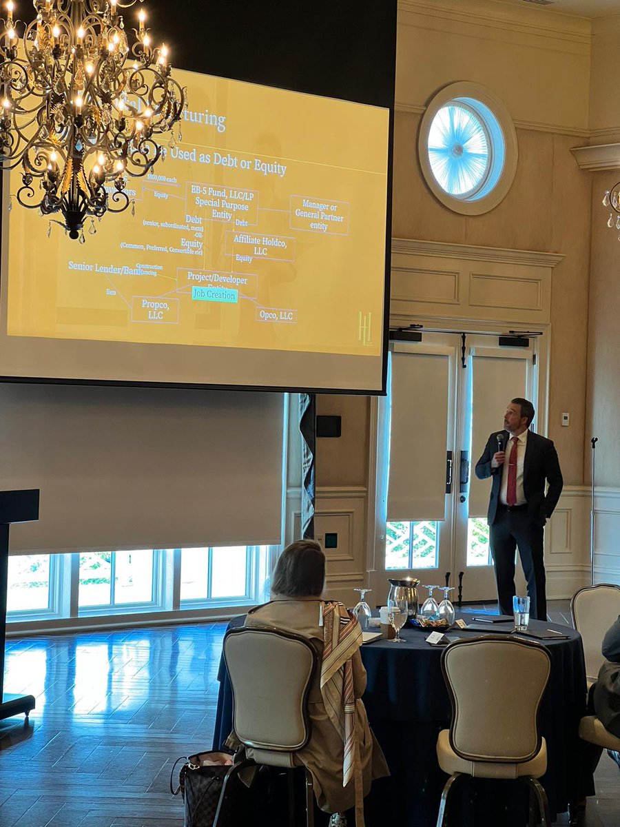 hospitality_law's tweet image. The next presentation was given by Marisa Rauchway and Samuel Newbold from @CSG_PC 

“Structuring EB-5 Capital for Hotel/Restaurant Franchises”

#HLC2023