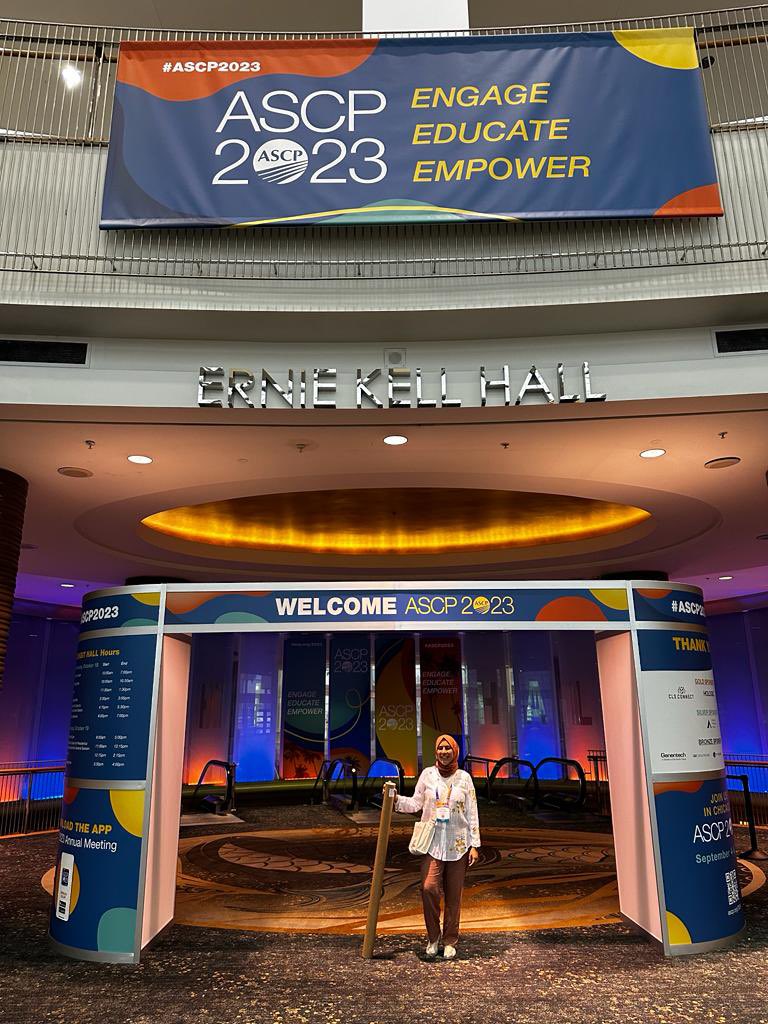 Ready for the meeting! #ASCP2023