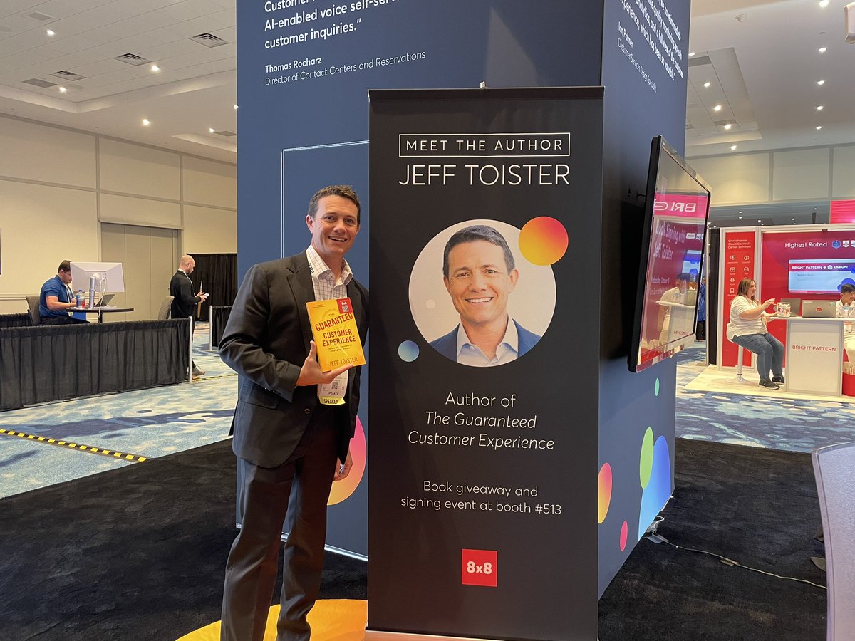 Are you at  #ccexpo today?

Head to the <a href="/8x8/">8x8</a> booth to get your signed copy at 1!